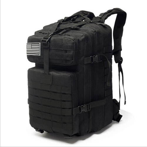 40L Military Tactical Backpack Men Large Army Assault Pack Outdoor Travel Bag - Picture 18 of 21