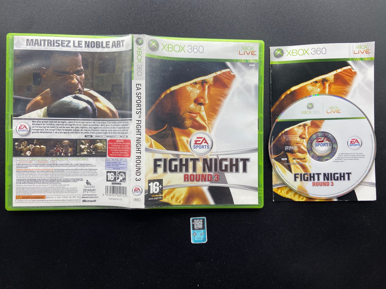 Jeu Ea Sports Fight Night Round 3 Xbox 360 en boite PAL