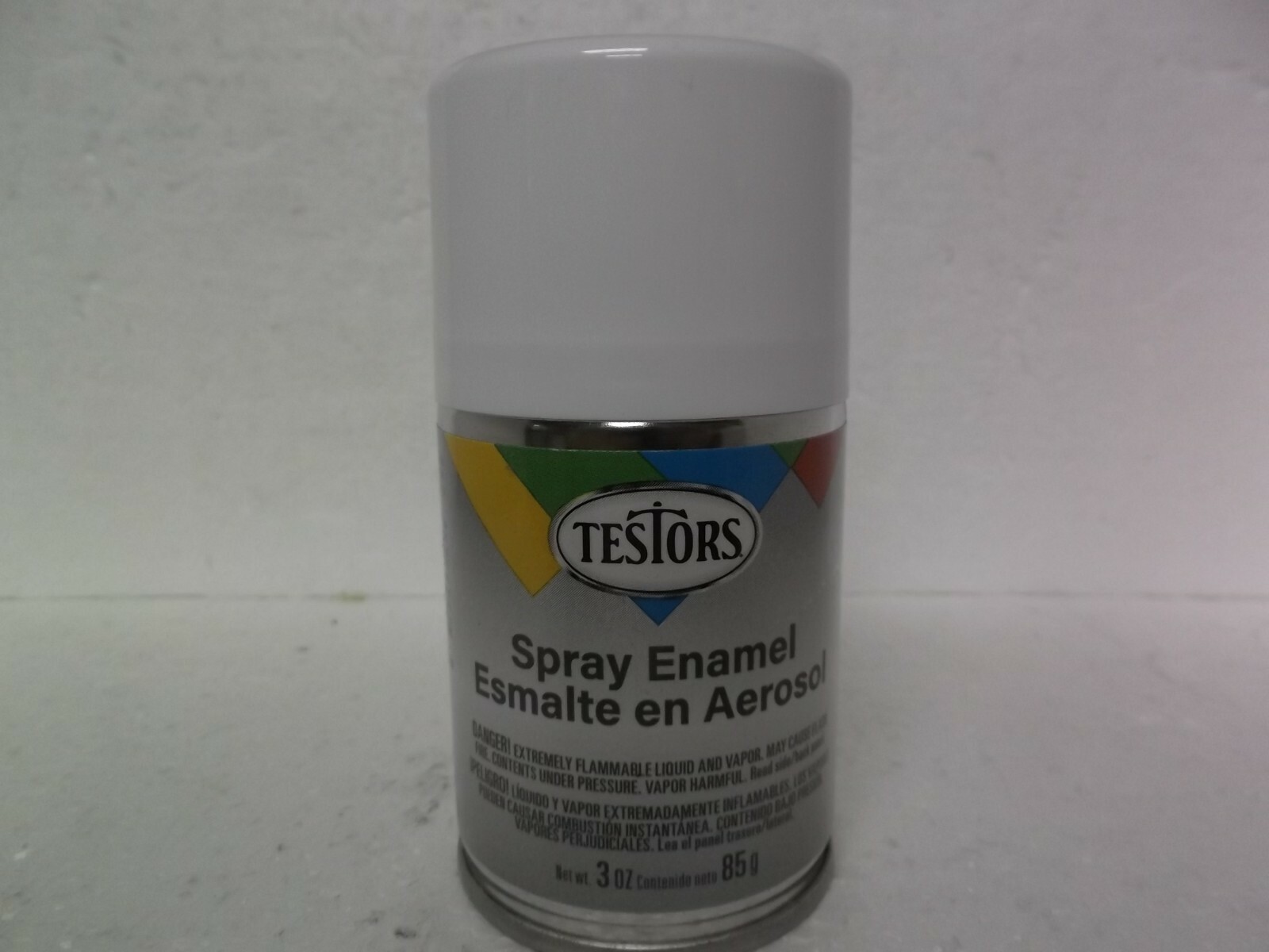 TESTORS SPRAY ENAMEL PAINT 1245 GLOSS WHITE 3oz CAN eBay