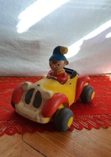 Vintage Noddy in car Bendy Foam Rubber childs Toy
