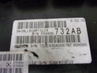 Engine ECM Control Module Special Fits 03 300M INTREPID 04896555AE 