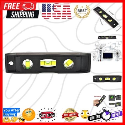 Magnetic Torpedo Level, Spirit Level 3 Bubble Torpedo Magnetic Measuring Tool...
