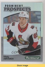 2019-20 Upper Deck Parkhurst Prominent Prospects Vitalii Abramov Vitaly READ 6f8
