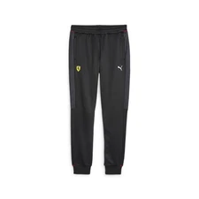 PUMA Scuderia Ferrari Race Mt7 Track Pants Mens Black Casual Athletic Bottoms 62