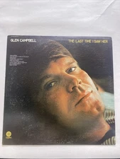 Glen Campbell The Last Time I Saw Her Vinyl Lp