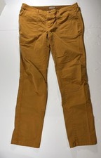 Gramicci Pants Women’s 12 Mustard Orange Hiking Camping Gorpcore Utility