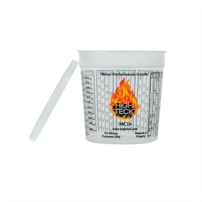  High Teck Products MC16L Lid, Polypropylene, For 1 pt Mixing Cups HIT.MC16L