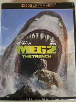 Meg 2: The Trench 4K  Free Shipping Brand New Sealed
