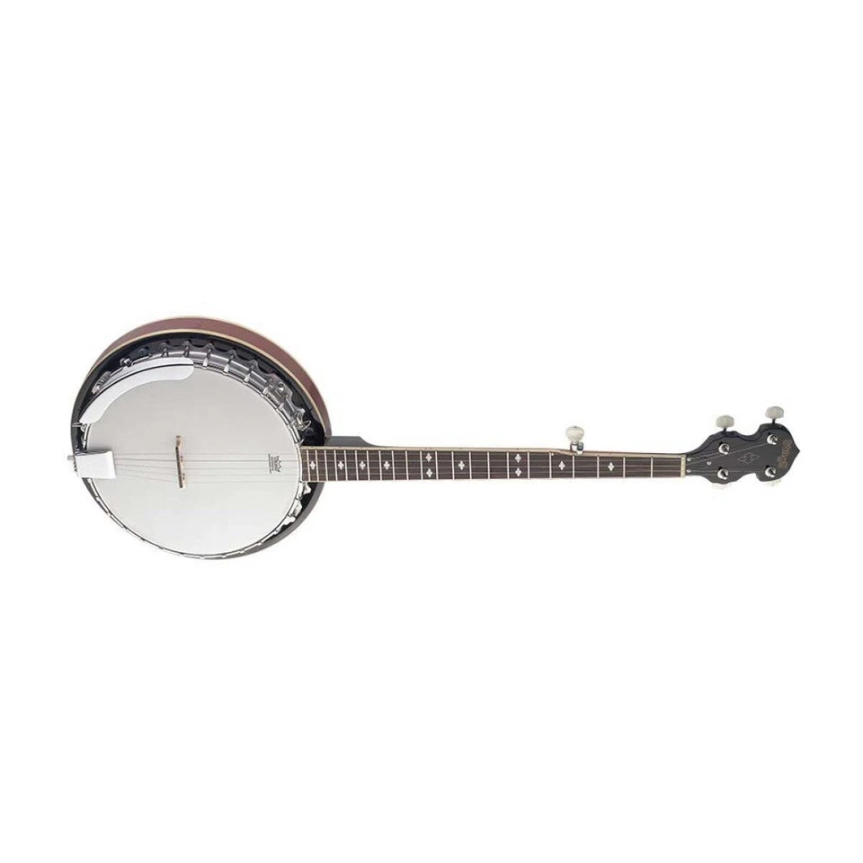Stagg 5 String Bluegrass Banjo Deluxe w/ Metal Pot - BJM30 DL - Image 2 of 2