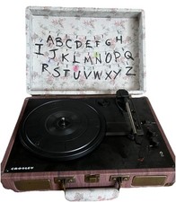 Stranger Things Crosley Cruiser Deluxe Record Player Barnes Noble 33 45 78 RPM