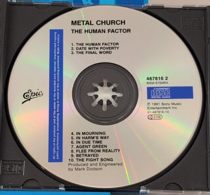 Human Factor von Metal Church - CD - Bild 4 von 4