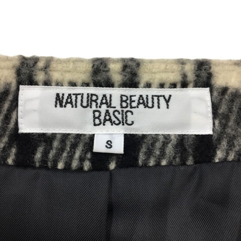 NATURAL BEAUTY BASIC Jacket No Collar Single Chec… - image 5