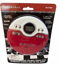 Studebaker RED Retro Portable CD Player  CD-R/RW MP3 Playback  Programmable