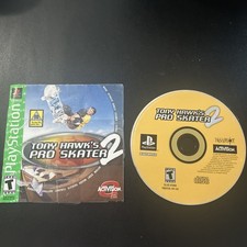 Tony Hawk's Pro Skater 2 Sony PlayStation 1 Authentic Manual No Case DISC ONLY!