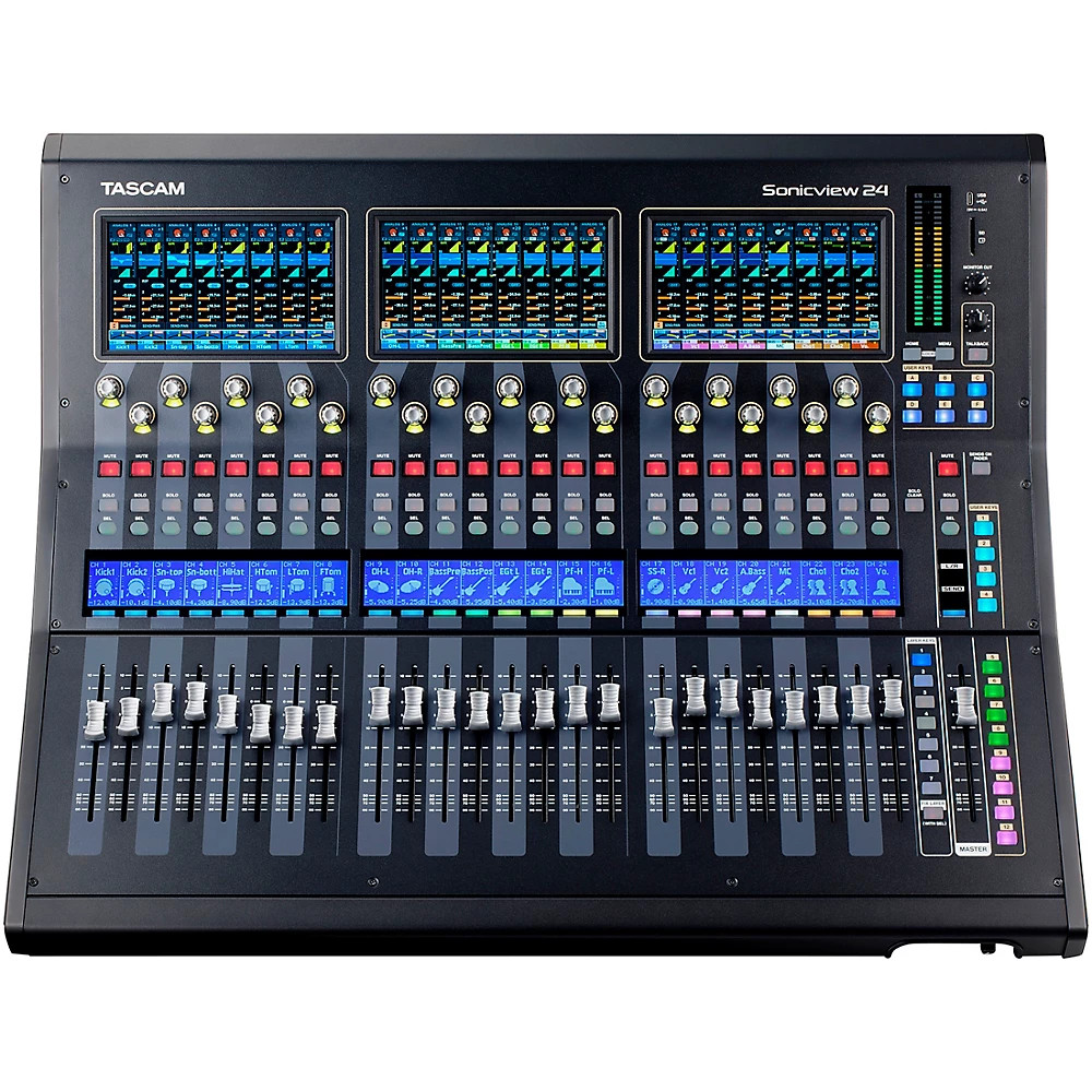 TASCAM Sonicview 24XP 24-Channel Digital Mixer - Multitrack Recorder 1125990₽