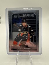 2021-22 O-Pee-Chee Platinum Marquee Rookies Trevor Zegras RC #203 Ducks