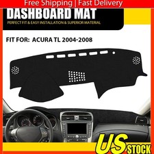 For Acura Tl 2005 2004 2006 2007 2008 Dashboard Pad Carpet Dash Cover Mat Black