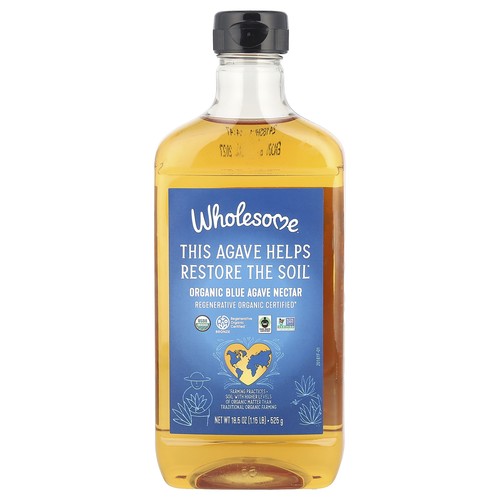Organic Blue Agave Nectar, 18.5 oz (525 g)