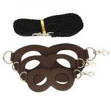 4Pcs Plastic Portable Pet Rat Rabbit Harness Adjustable Anti-lost Lead Rope 85