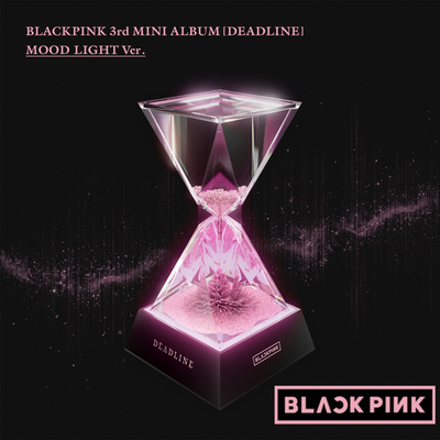 K-POP・アジア BLACK PINK [DEADLINE] MOOD LIGHT Ver. BLACKPINK DEADLINE 3rd Mini Album MOOD LIGHT Ver CD Lamp 4PC USB