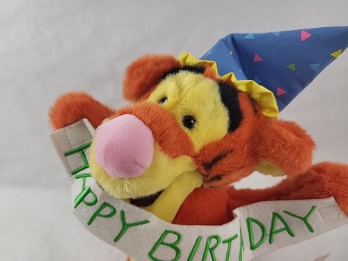 Pooh Gram Happy Birthday Tigger Plush With Piglet New Unused - Picture 2 of 24