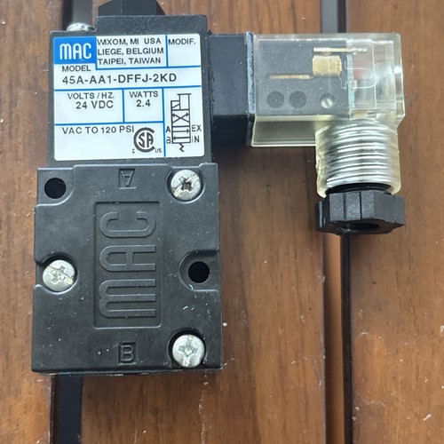 *NEW IN BOX* MAC Valves 45A-AA1-DFFJ-2KD Solenoid Valve + FAST SHIPPING! - Picture 3 of 11
