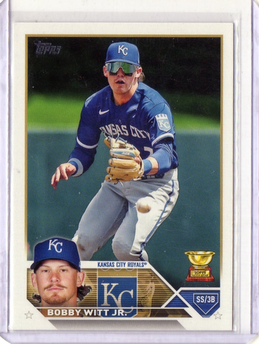 2023 Topps Series 1 - Bobby Witt Jr. #7 - Picture 1 of 2