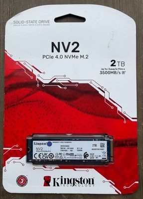 Kingston NV2 2TB PCIe 4.0 NVMe M.2 2280 SSD SNV2S/2000G ungeöffnet