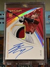 Shohei Ohtani 2018 Immaculate Rookie Patch Auto RPA 19/49 On Card Auto