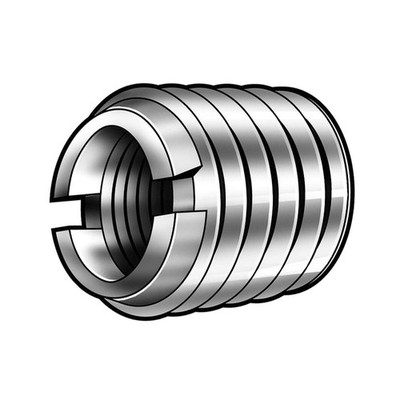 E-Z Lok Externally Threaded Insert, 303 Stainless Steel/Metric, M10-1.5 Inter...