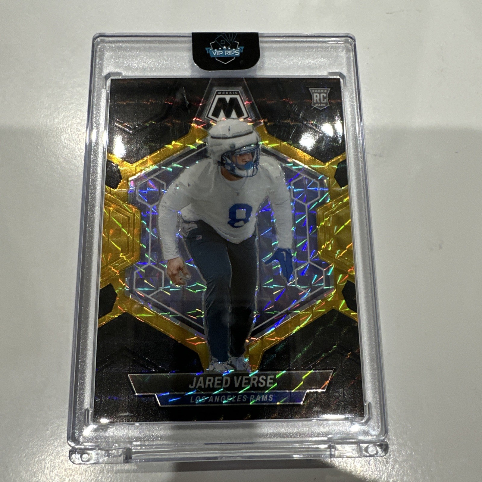 Jared Verse 2024 Panini Mosaic Choice Black Gold RC 1/8 🔥🔥🔥#319 Rams