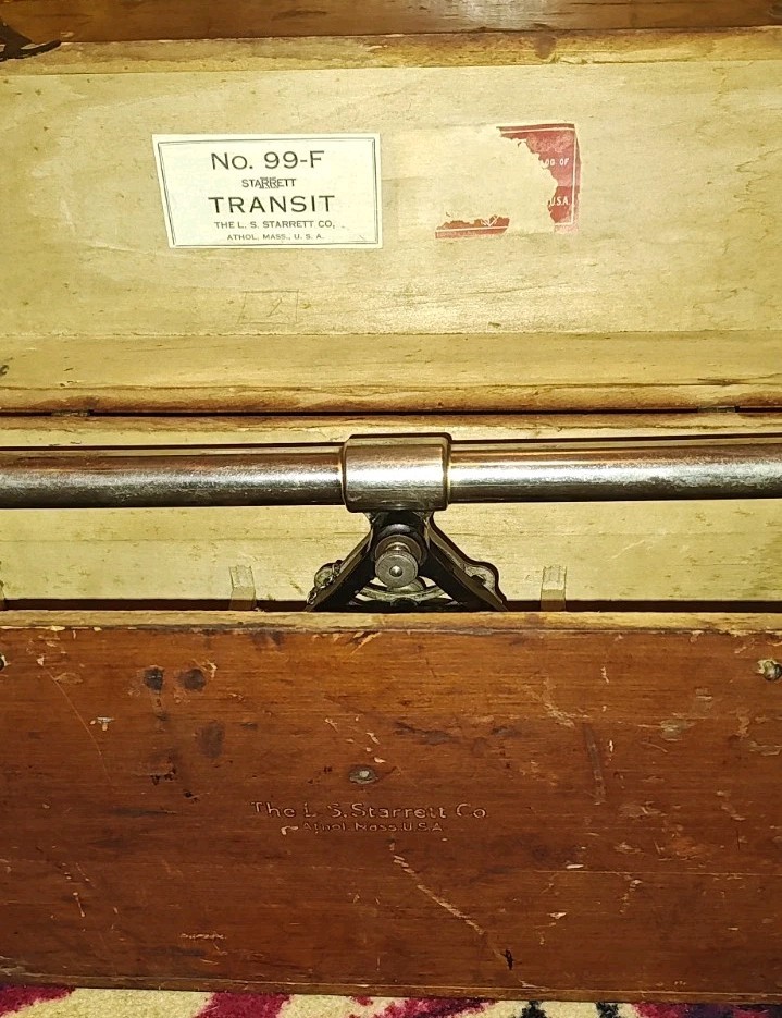 Vintage Starrett Transit Level 99F