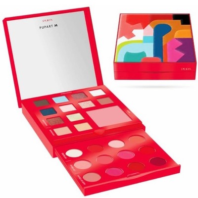 Puppe Palette für Gesicht Augen und Lippen Pxte M Atelier Red 002