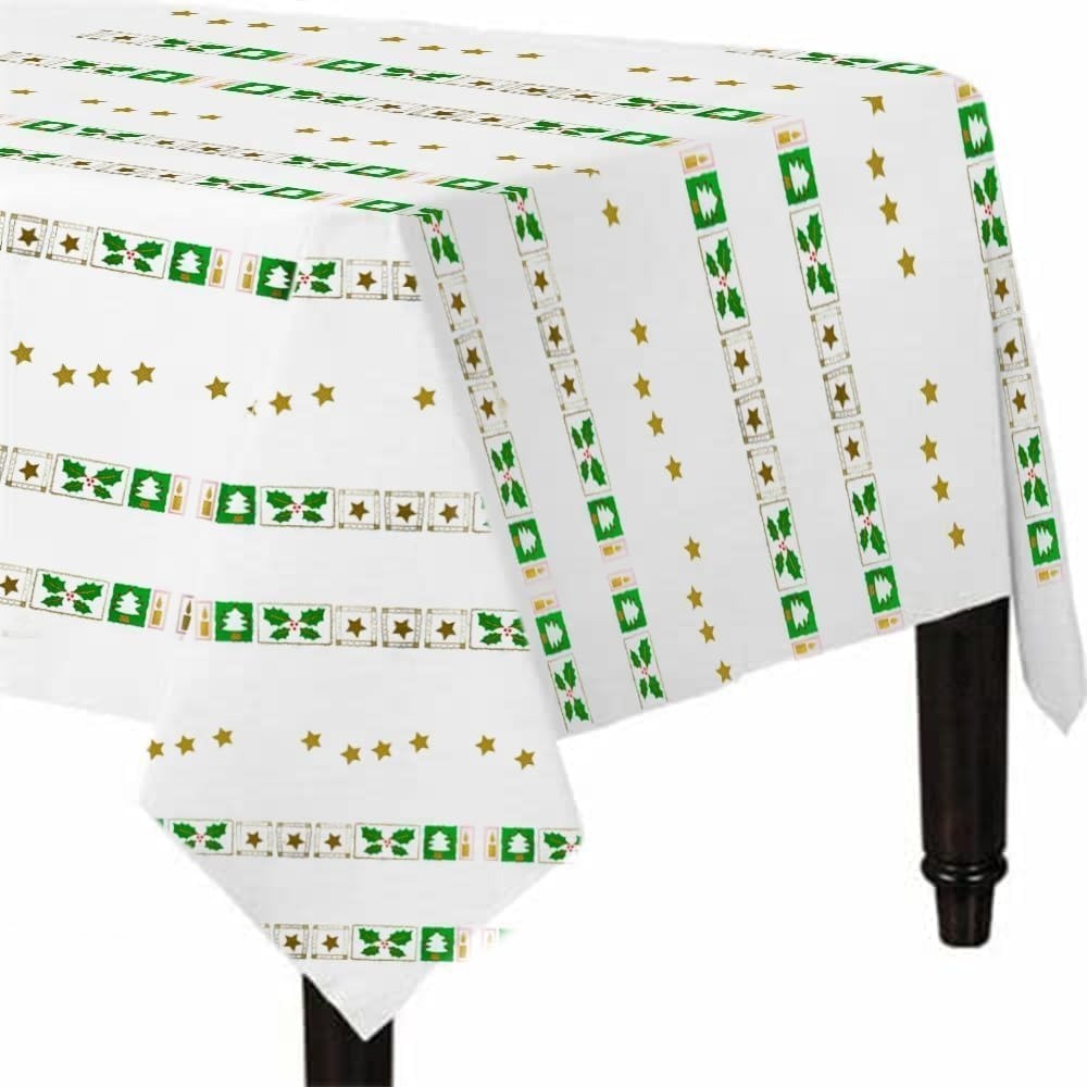 Christmas Printed Table Cloth 90cm X 90cm
