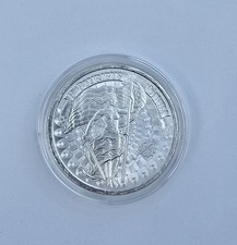 1oz .999 Fine Silver E Pluribus Unum Round Coin Cut Saw Mint BU in Capsule