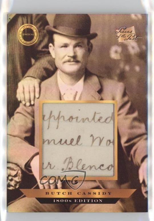 2024 The Bar Pieces of Past 1800s Edition Relics Butch Cassidy #146 7u1