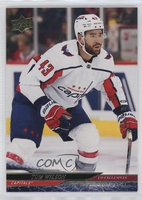 2024-25 Upper Deck Series 2 Exclusives 33/100 Tom Wilson #439 1i8a