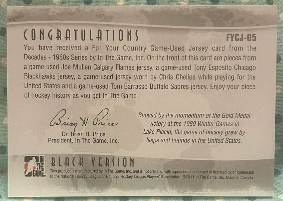 ESTADOS UNIDOS 2011 En el Juego Décadas Años 80 Para Tu País Juego-Usado Reliquias Foto 2 de 2