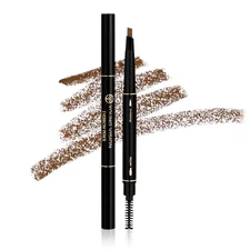 Eyebrow Pencil, Eyebrow Retractable Definer, Professional Eye Makeup, 04 Ligh...
