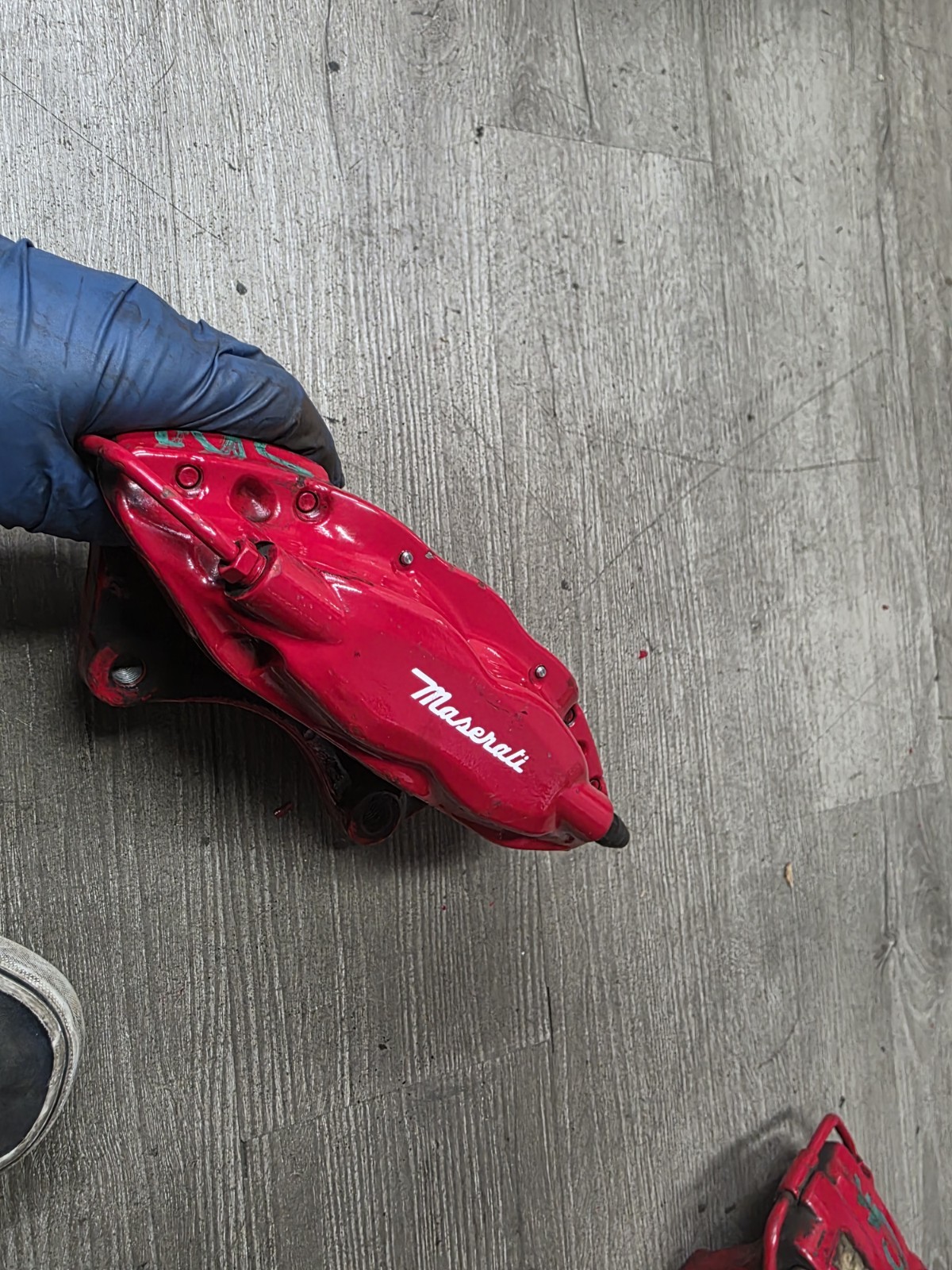 2014-2024 MASERATI GHIBLI REAR LEFT & RIGHT BREMBO RED BRAKE CALIPER CALIPERS