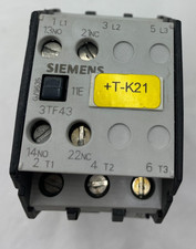 Siemens 3TF4311-0B AC Contactor 3-Pole VDE0660