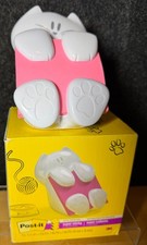 Post-it Pop-up Note Dispenser, Cat design, 3x3 in, 1 Dispenser/Pack - Open Box