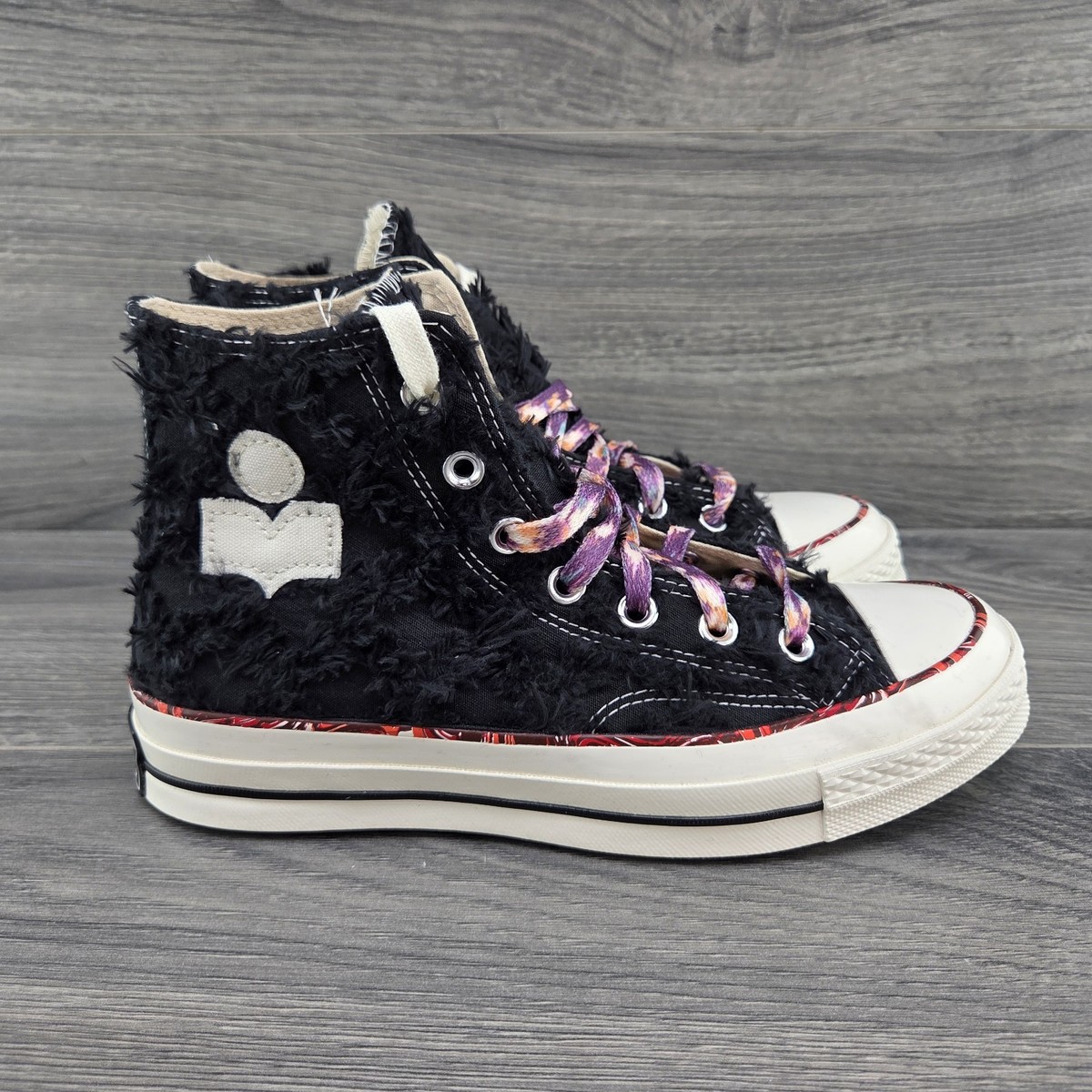 Converse Isabel Marant x Chuck 70 High Internal Sz 8 Womens Black