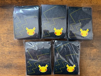 5x Pokemon Celebrations Sleeves Hüllen | ETB / TTB Trainer Box Pikachu | Sealed!