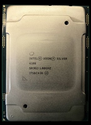 Intel Xeon Silver 4108 8X 1,80GHz Sockel 3647 8 Core Prozessor Max. 3,00GHz