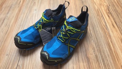 HAIX Sicherheitsschuhe Black Eagle Safety 40.1 blue-citrus S3  NEU - Gr. 47