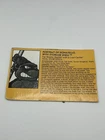 1994 Black Belt Storage Shell Donatello File Card Playmates TMNT Vintage