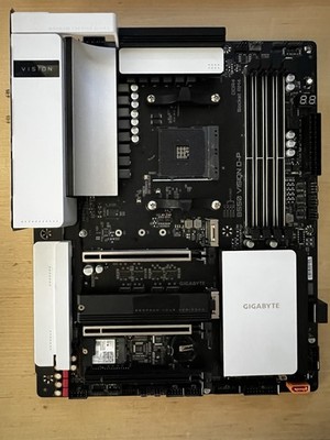 Gigabyte B550 Vision D-P/ATX/AM4/DDR4 2x2.5GbE WiFi 6/THUNDERBOLT