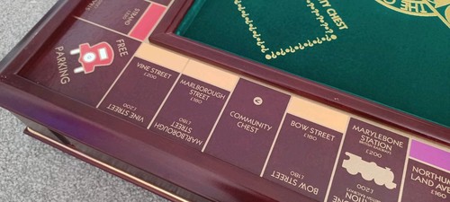 Franklin Mint Monopoly Collectors Edition 1991 Silver & Gold Plated. NEW Sealed - Picture 11 of 13