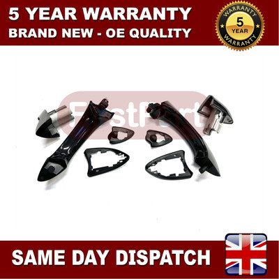 Fits BMW X5 2000-2006 Firstpart Front Pair 2x Door Handle
